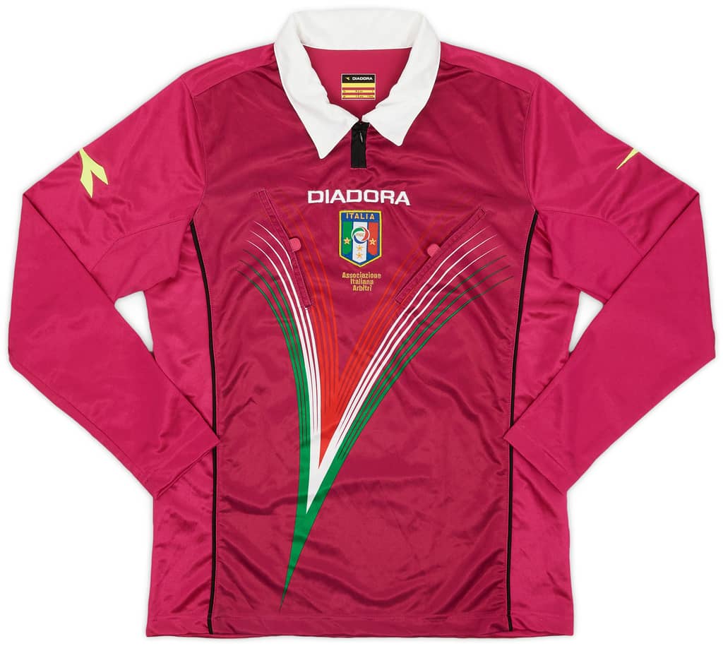 2010s Italy Diadora Referee L/S Shirt - 10/10 - (S)