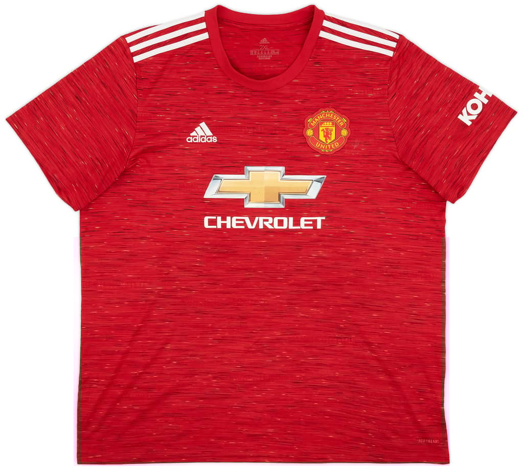 2020-21 Manchester United Home Shirt Rashford #10 - 6/10 - (XXL)