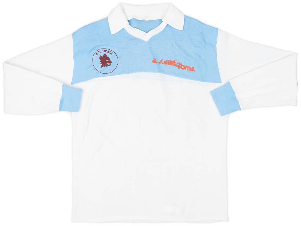 1980s Roma 'JunioRoma' Training Shirt - 9/10 - (M/L)