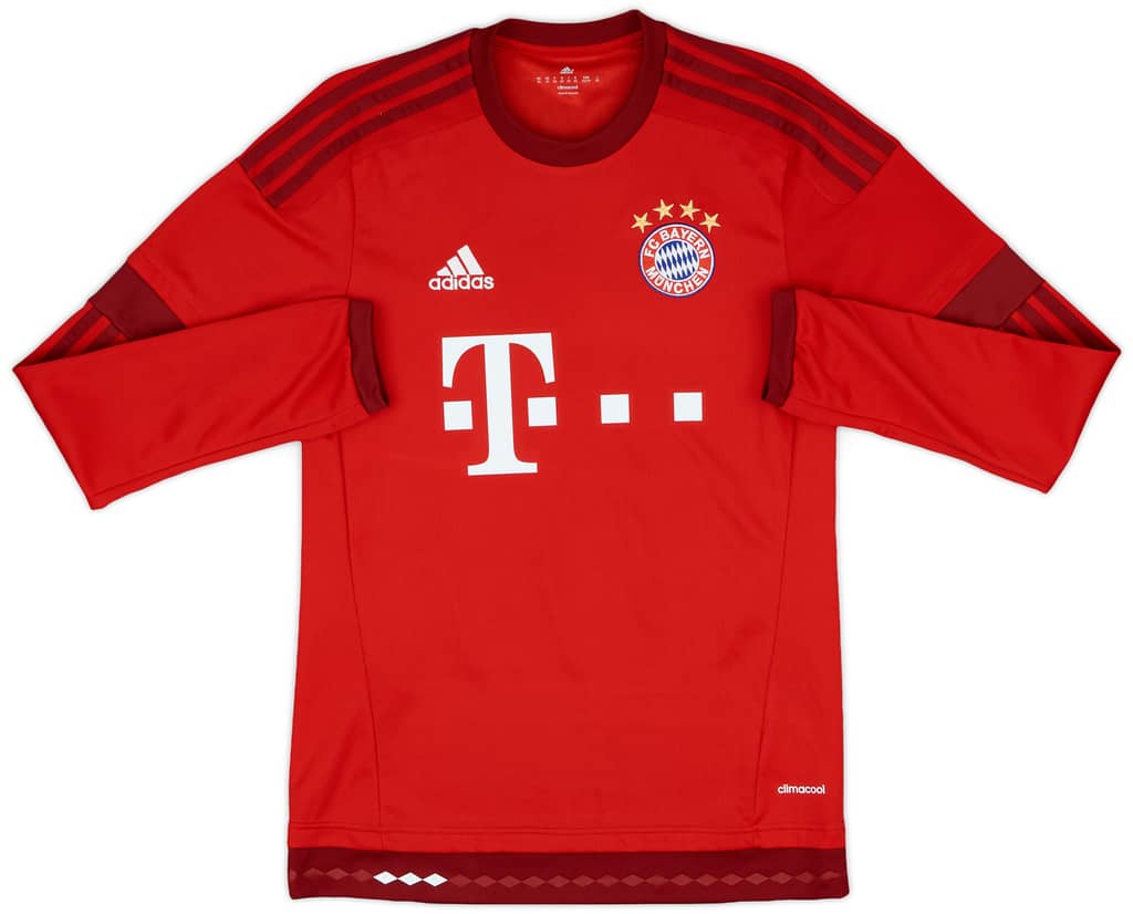 2015-16 Bayern Munich Home L/S Shirt Gotze #19 - 10/10 - (XS)