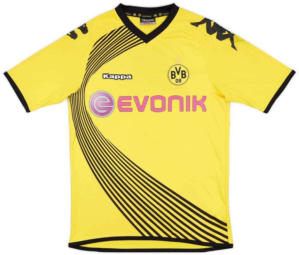 2011-12 Borussia Dortmund European Home Shirt - 7/10 - (S)