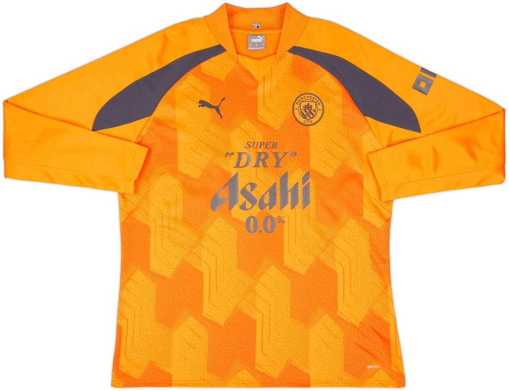 2023-24 Manchester City Player Issue Pre-Match Top #9 (Haaland) - As New - (XL)