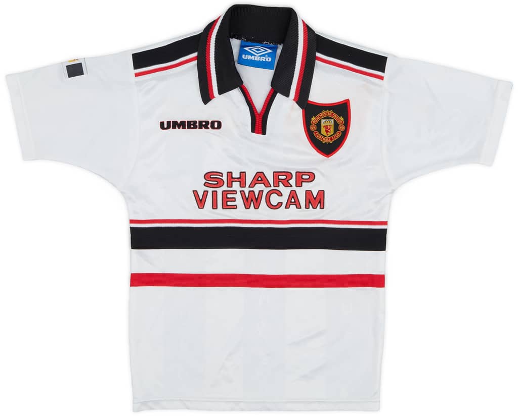 1997-99 Manchester United Away Shirt - 8/10 - (6-7 Years)
