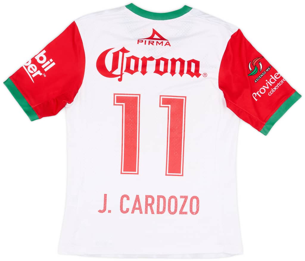 2016-17 Mineros de Zacatecas Away Shirt J.Cardozo #11 - 6/10 - (S)