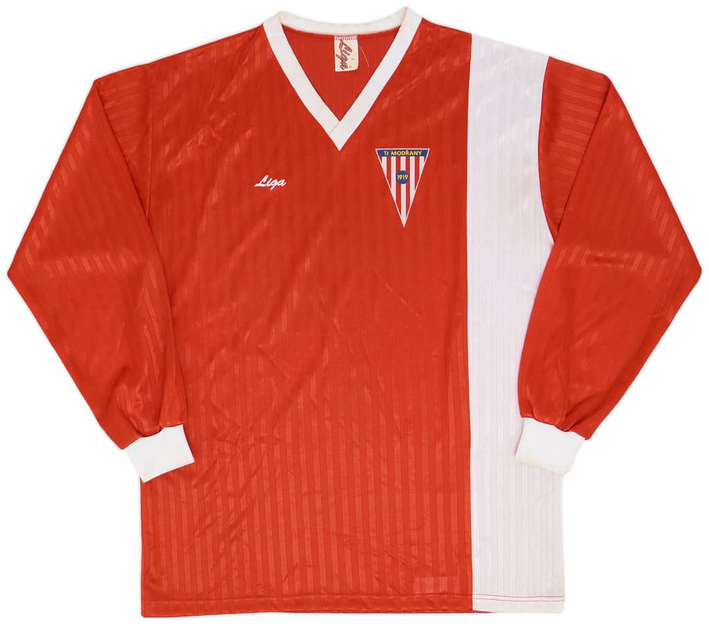 1990s TJ Modrany Home L/S Shirt - 8/10 - (L)