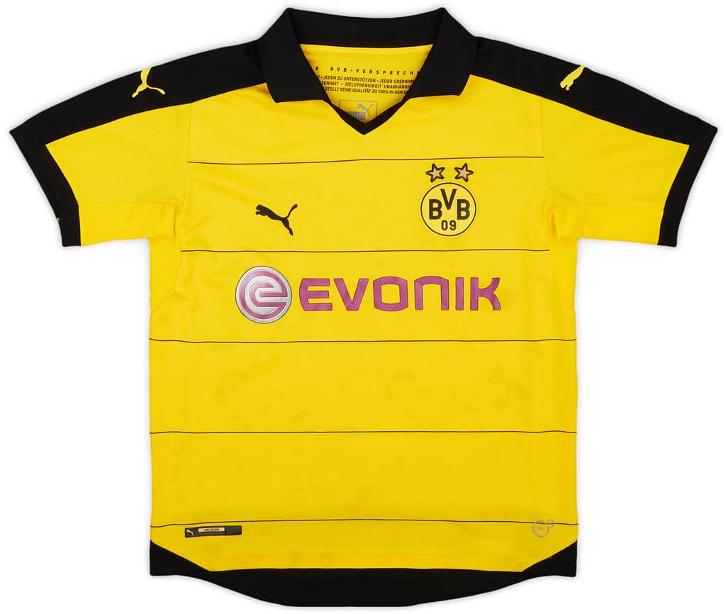 2015-16 Borussia Dortmund Home Shirt - 6/10 - (M.Boys)