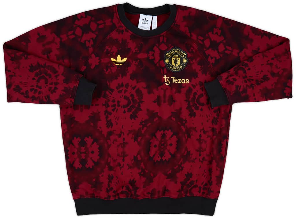 2024-25 Manchester United adidas CNY Sweat Top - 9/10