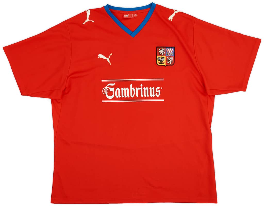 2008-09 Czech Republic Basic Home Shirt - 6/10 - (XXL)