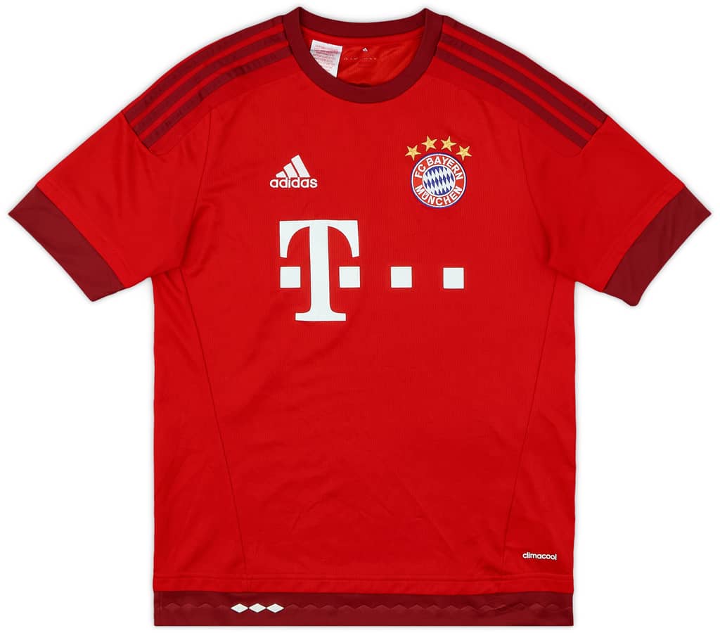 2015-16 Bayern Munich Home Shirt - 8/10 - (XL.Boys)