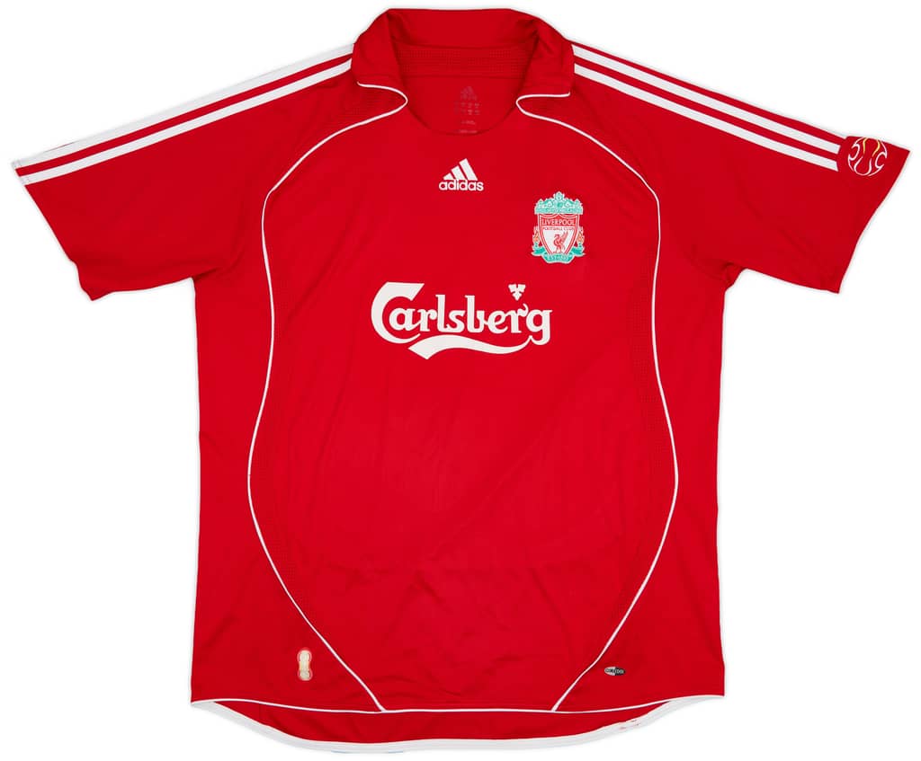 2006-08 Liverpool Home Shirt Carragher #23 - 6/10 - (XL)