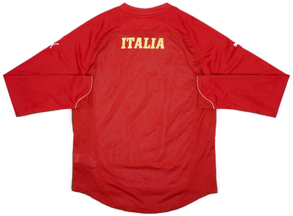 2010-11 Italy Puma Training L/S Shirt - 9/10 - (M)