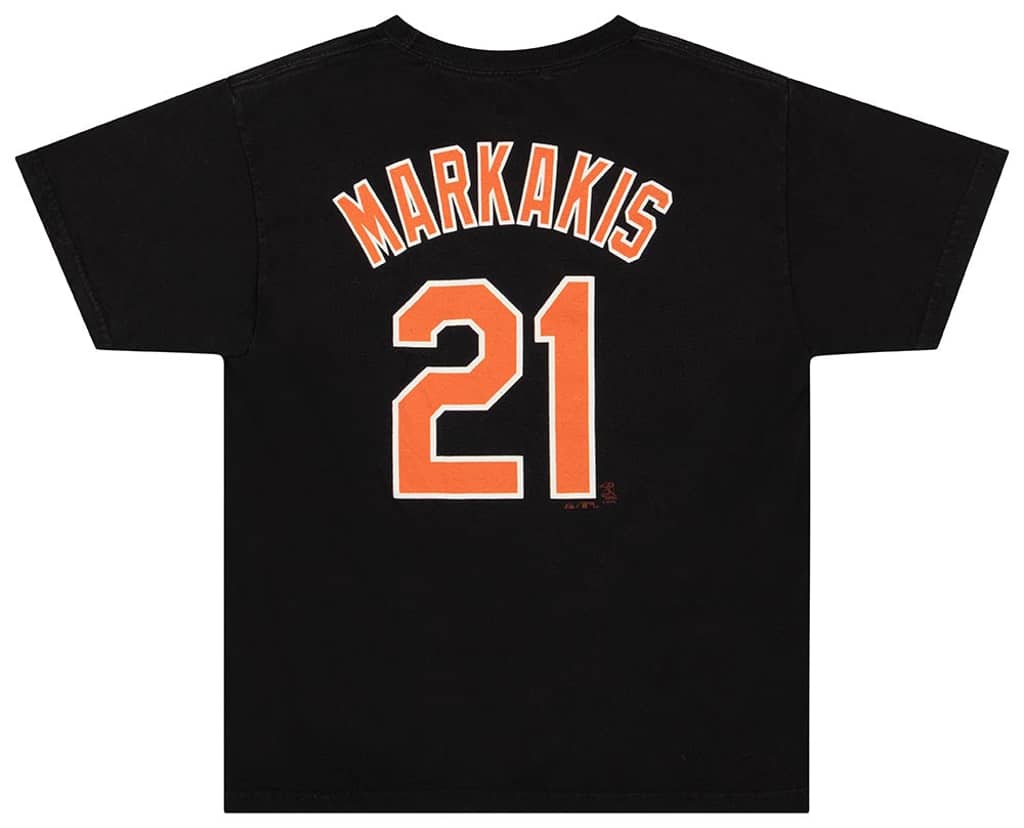 2010s Baltimore Orioles Markakis #21 Majestic Tee Y