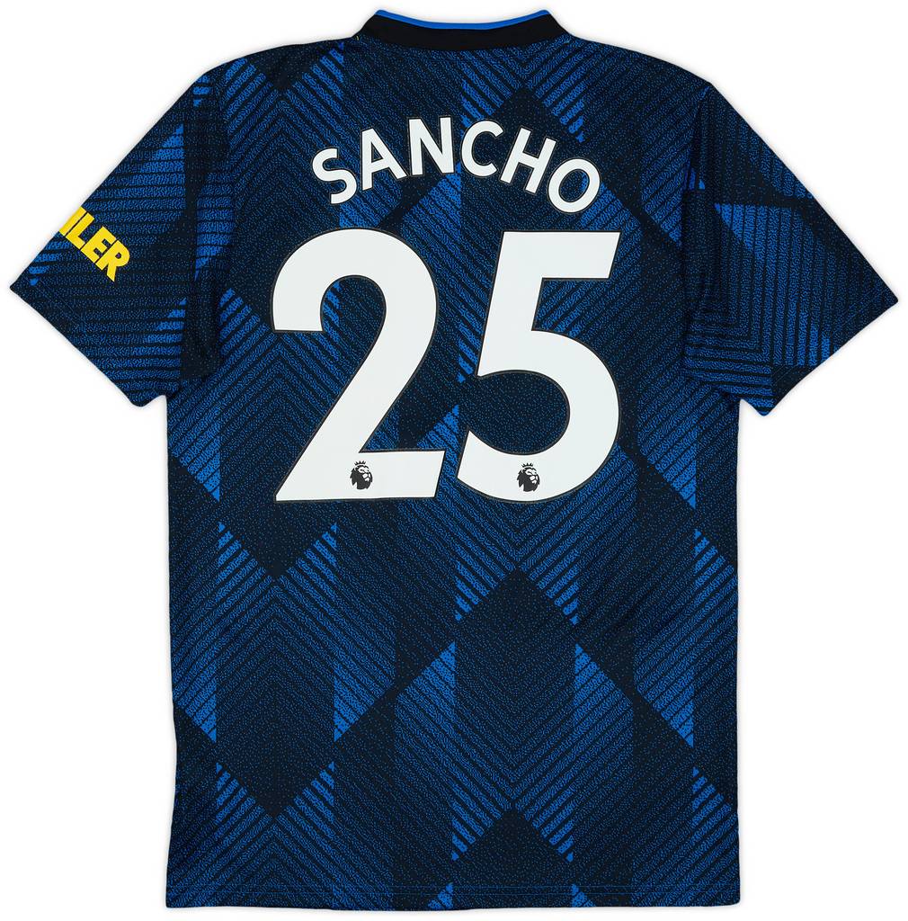 2021-22 Manchester United Third Shirt Sancho #25 - 10/10 - (S)