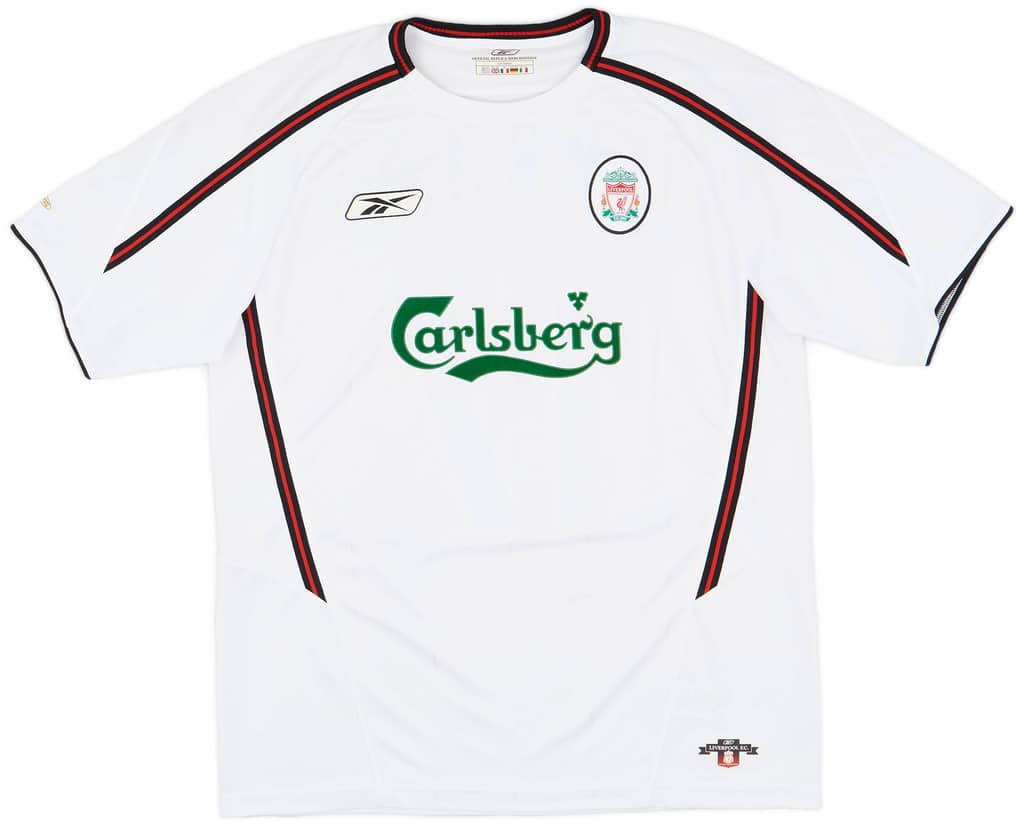 2003-04 Liverpool Away Shirt Gerrard #17 - 6/10 - (L)