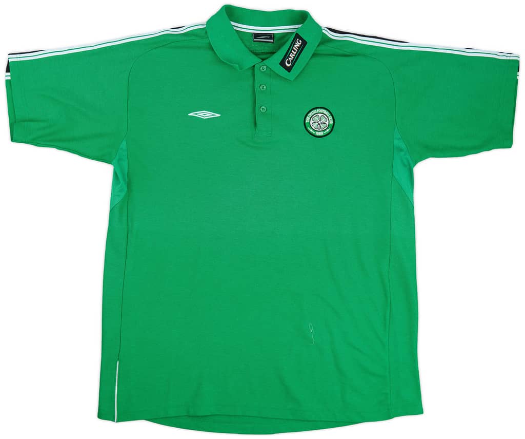 2000-01 Celtic Umbro Polo Shirt - 8/10 - (XL)