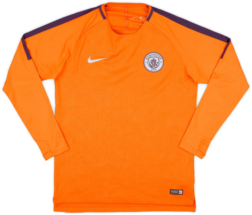 2018-19 Manchester City Nike Sweat Top - 9/10 - (M)