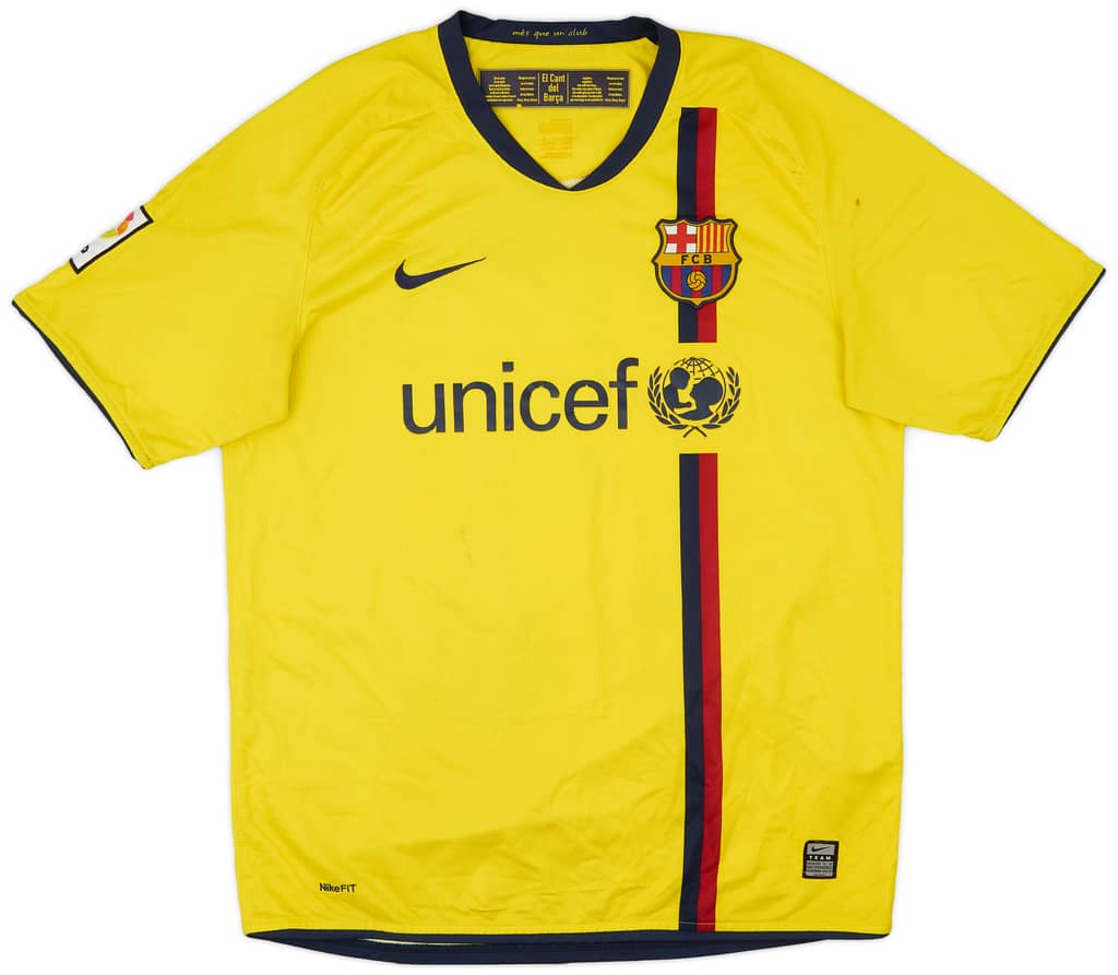 2008-10 Barcelona Away Shirt Messi #10 - 6/10 - (M)