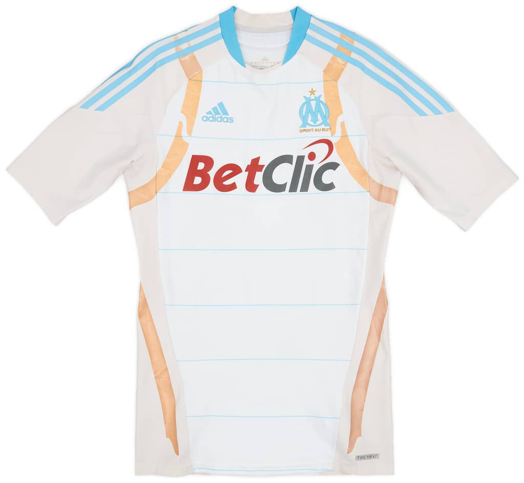2010-11 Olympique Marseille Player Issue TechFit Home Shirt - 5/10 - (L)