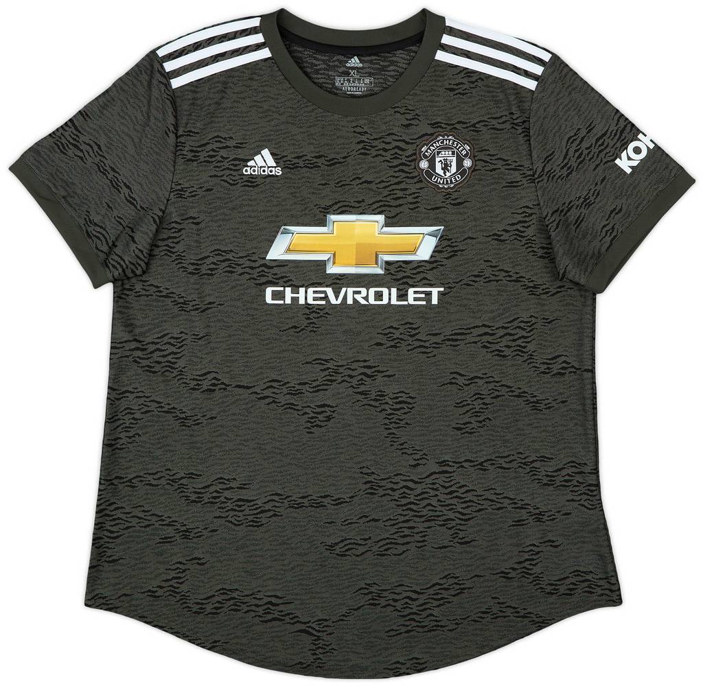 2020-21 Manchester United Away Shirt - 10/10 - (Women's XL)
