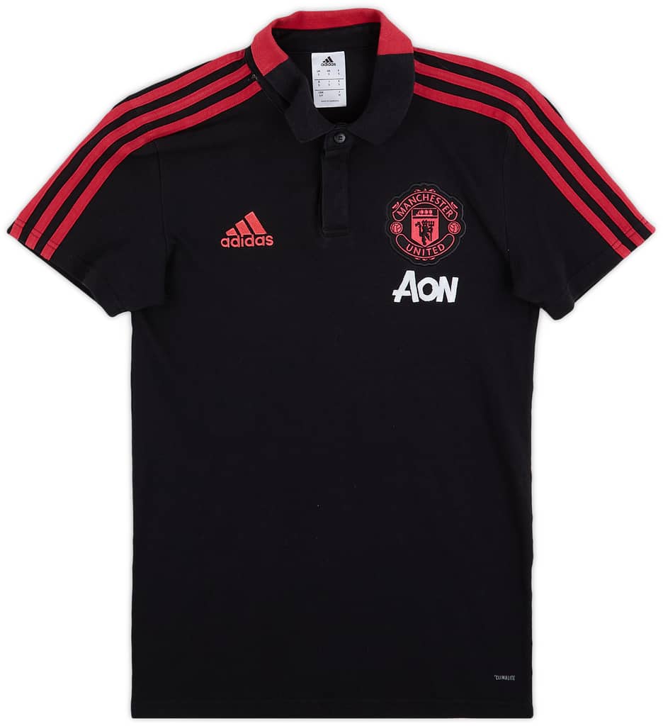2018-19 Manchester United adidas Polo Shirt - 8/10 - (S)