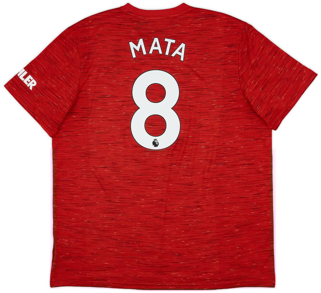 2020-21 Manchester United Home Shirt Mata #8 - 8/10 - (XXL)