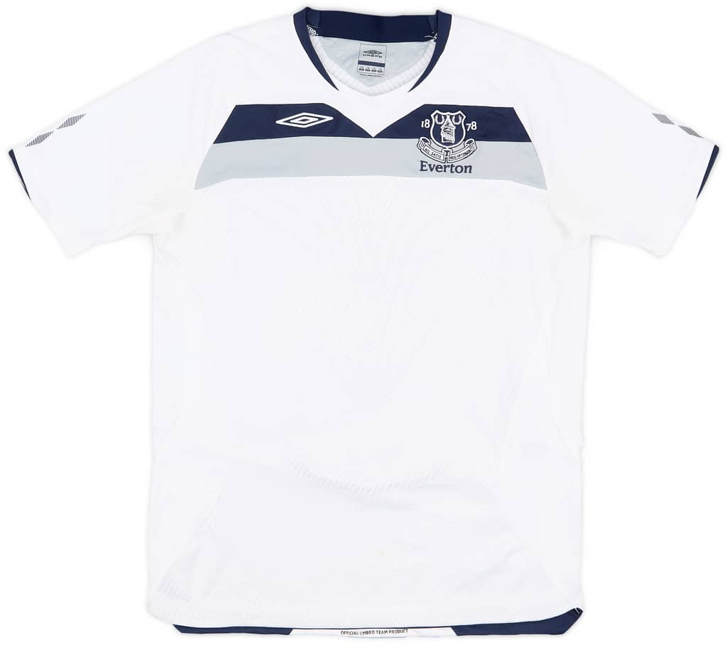 2008-09 Everton Away Shirt - 9/10 - (XL.Boys)