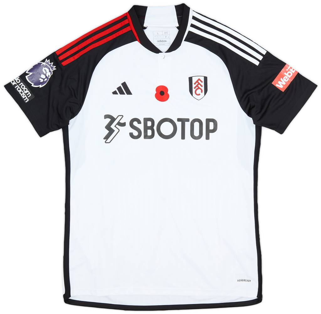 2023-24 Fulham Match Issue Home Shirt Vinicius #30