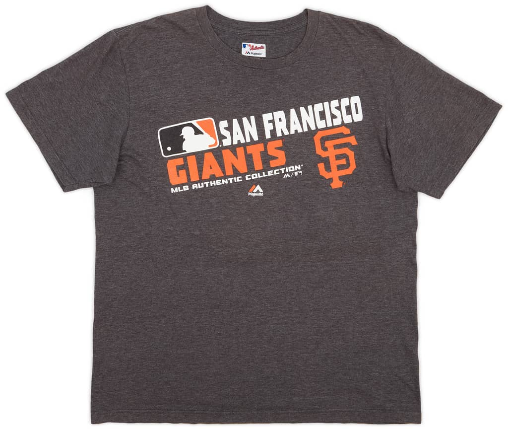 2018 San Francisco Giants Majestic Tee - 8/10 - (L)