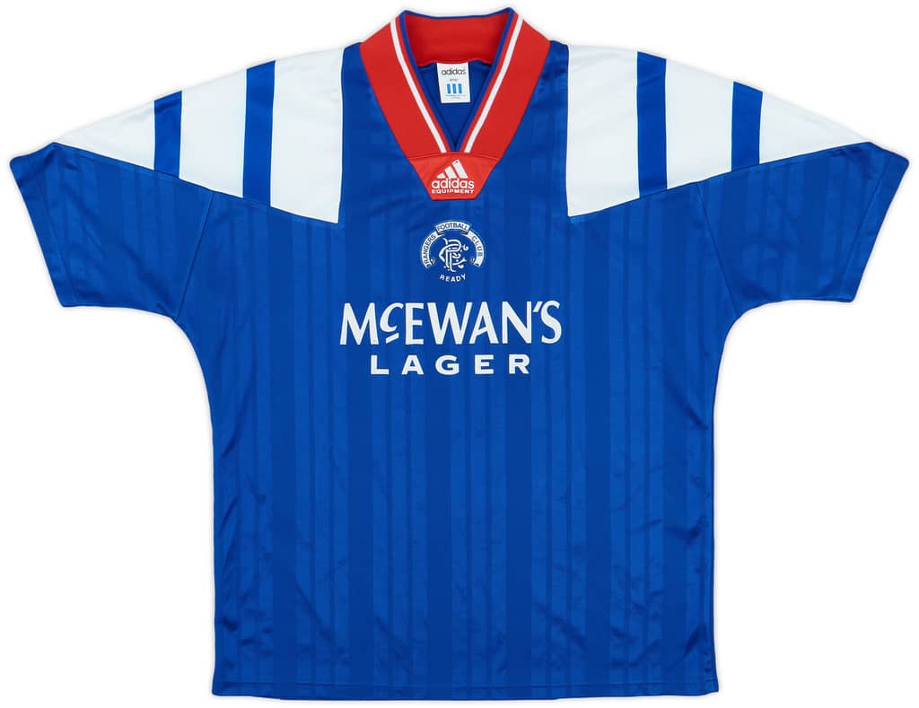 1992-94 Rangers Home Shirt - 8/10 - (M/L)