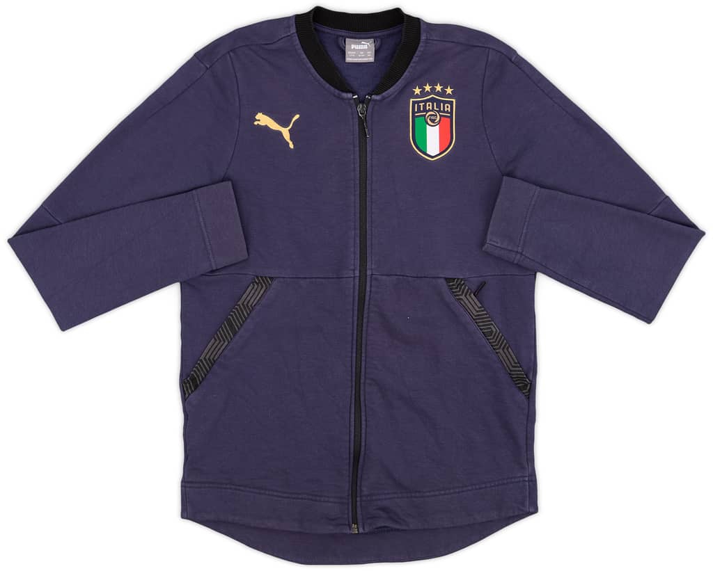 2019-20 Italy Puma Track Jacket - 7/10 - (L.Boys)