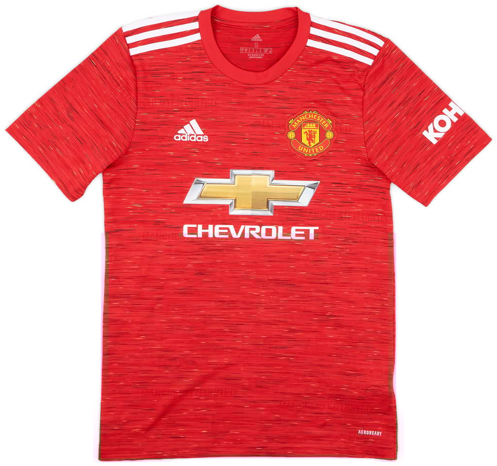 2020-21 Manchester United Home Shirt B.Fernandes #18 - 8/10 - (S)