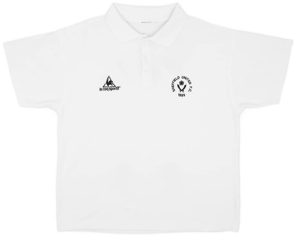 1997-98 Sheffield United Le Coq Sportif Polo Shirt - 8/10 - (XL)