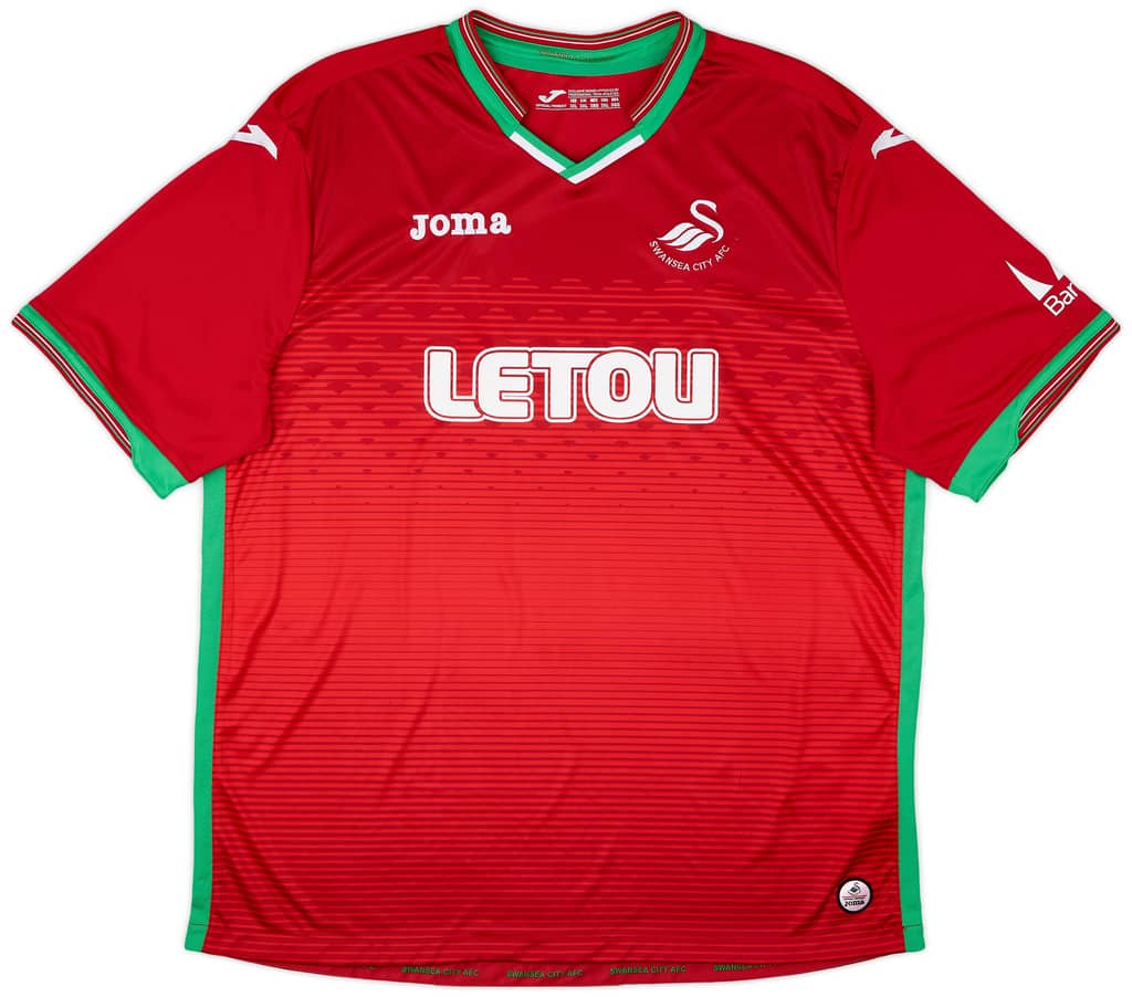 2017-18 Swansea Away Shirt - 9/10 - (3XL)