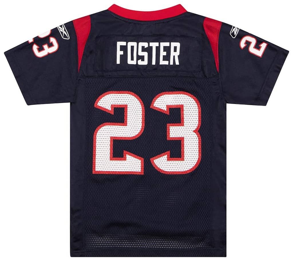 2009-11 Houston Texans Foster #23 Reebok On Field Jersey (Home) Y