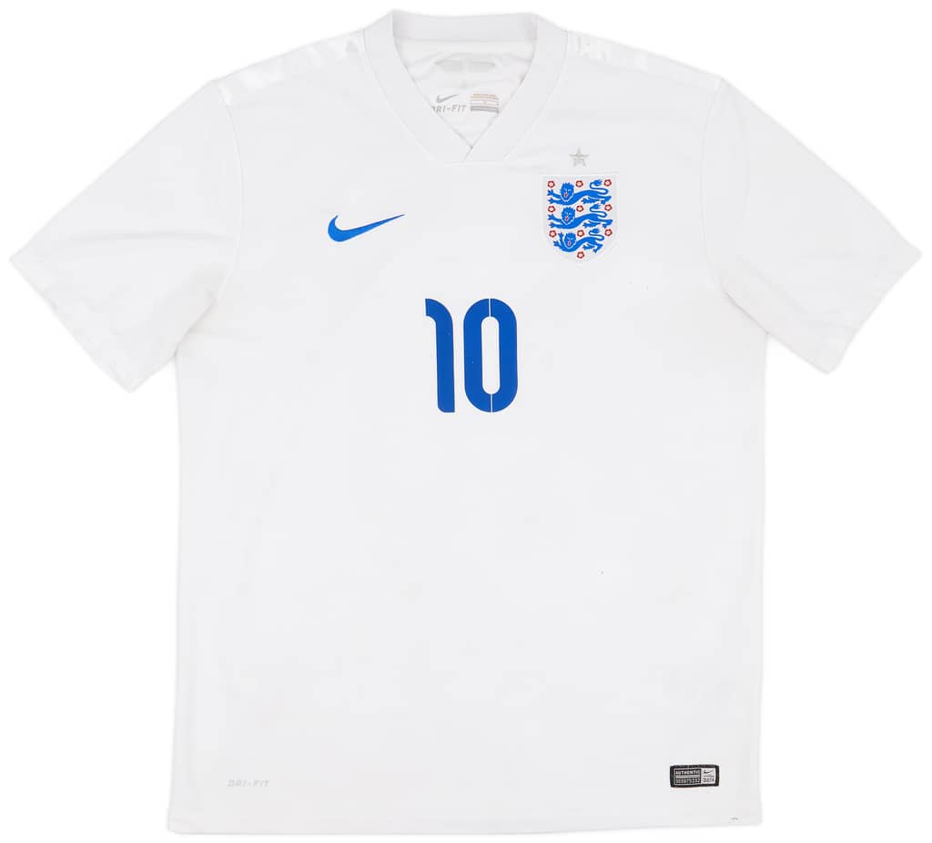 2014-15 England Home Shirt Rooney #10 - 6/10 - (L)