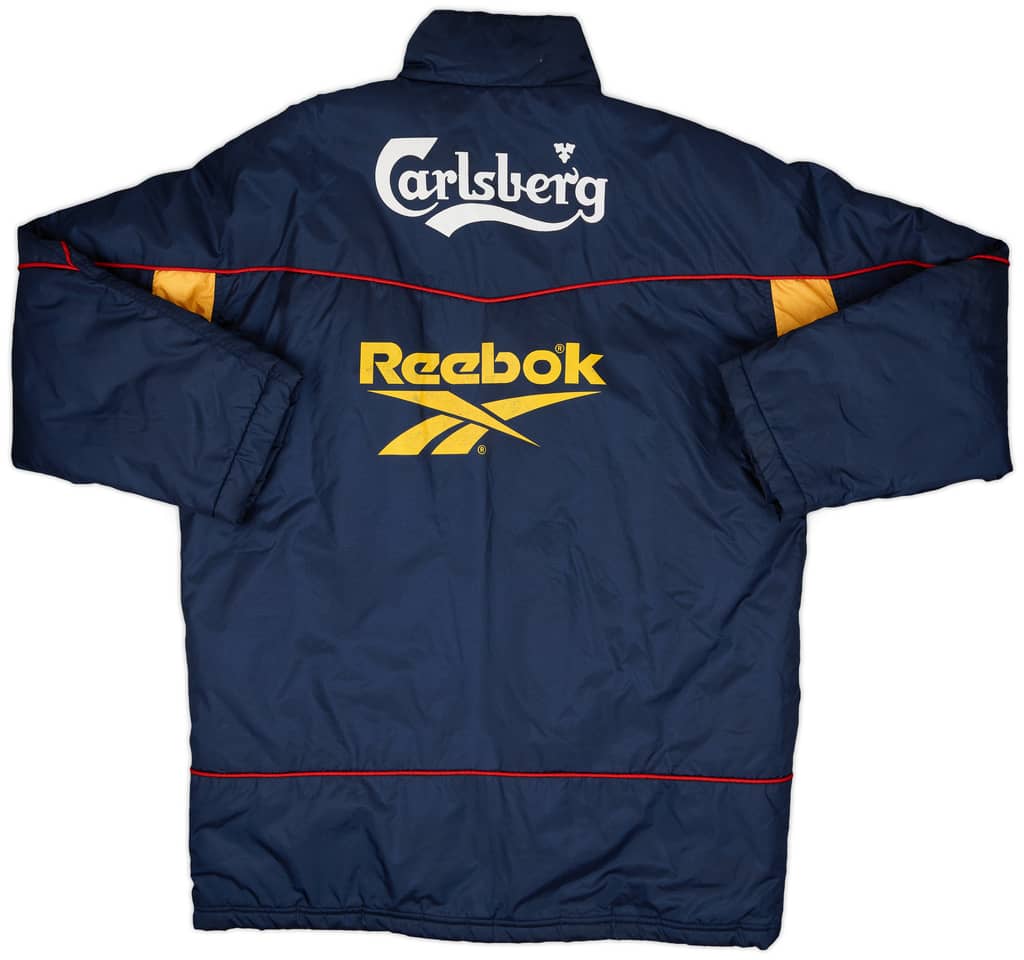 1996-97 Liverpool Reebok Padded Bench Coat - 6/10 - (XL)