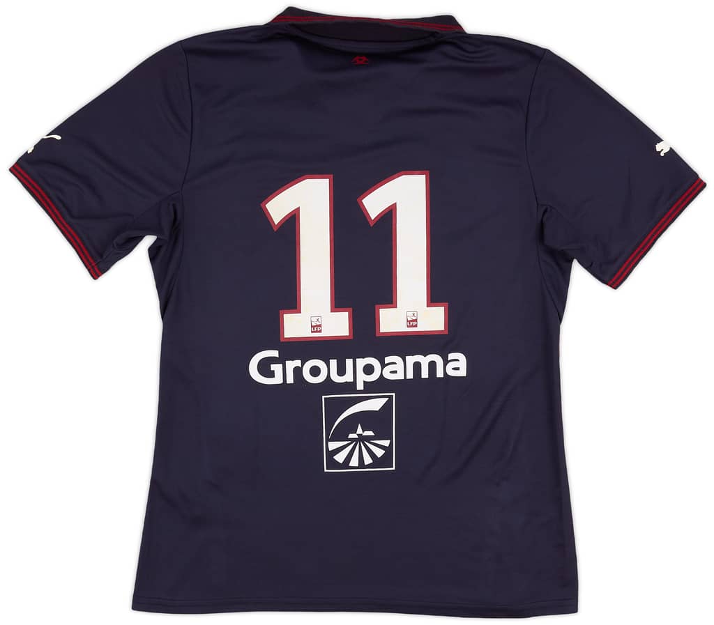 2013-14 Bordeaux Match Issue Home Shirt #11 (Bellion)