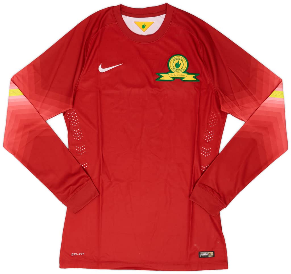 2014-15 Mamelodi Sundowns Authentic GK Shirt - 8/10 - (M)