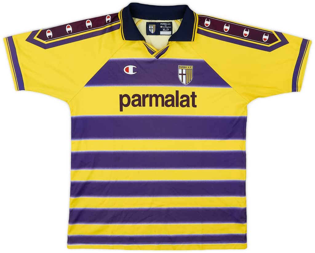 1999-00 Parma Basic Home Shirt - 6/10 - (XL.Boys)