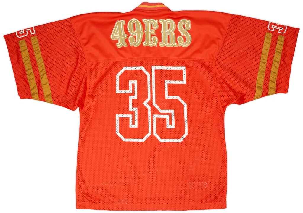 1995 San Francisco 49ers #35 Campri Teamline Jersey - 6/10 - (XL)