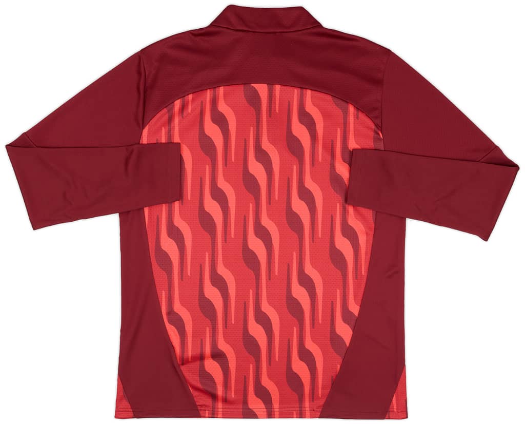 2024-25 Red Bull Salzburg Puma 1/4 Zip Pre-Match Top