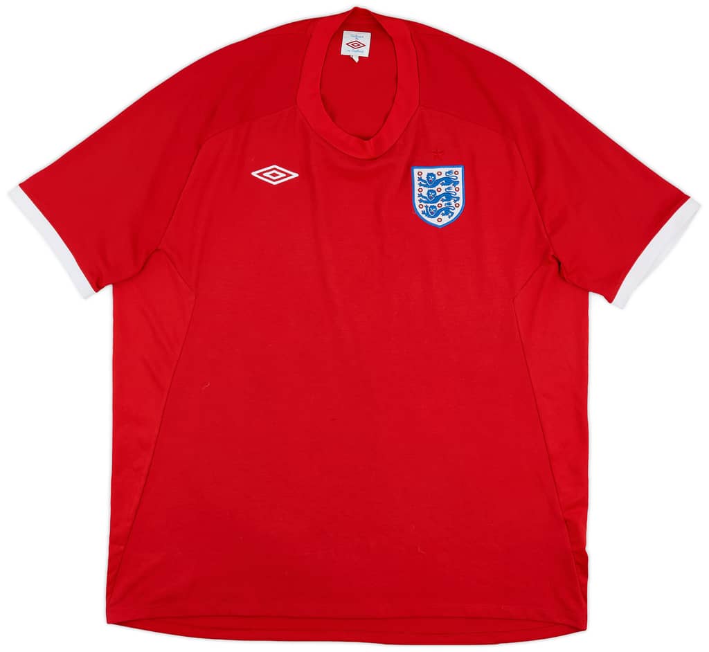 2010-11 England Away Shirt - 8/10 - (3XL)