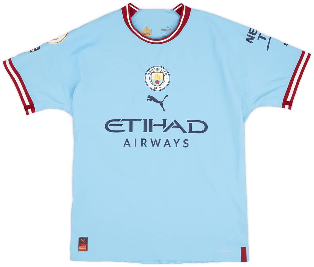 2022-23 Manchester City Match Issue Home Shirt Sergio Gómez #21