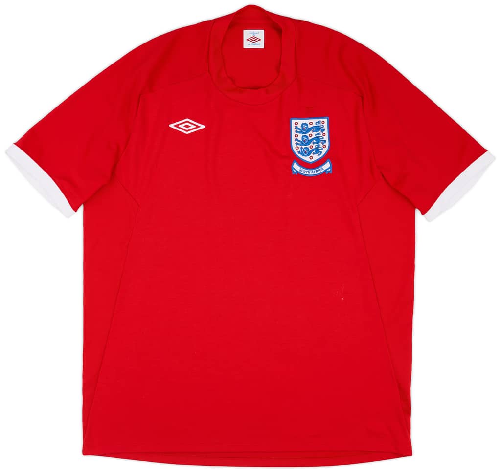 2010-11 England Away Shirt - 8/10 - (XXL)