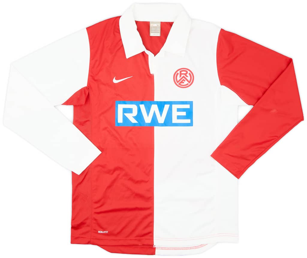 2009-10 Rot-Weiss Essen Home L/S Shirt - 9/10 - (M)
