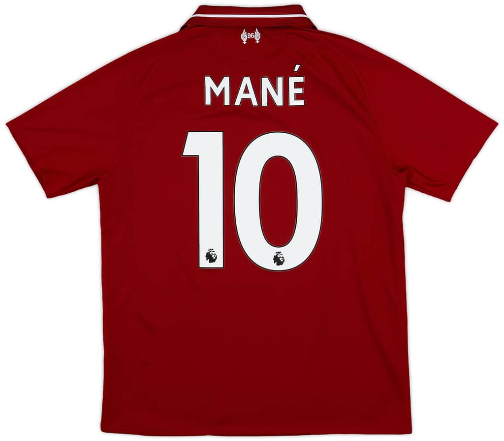2018-19 Liverpool Home Shirt Mane #10 - 8/10 - (S)
