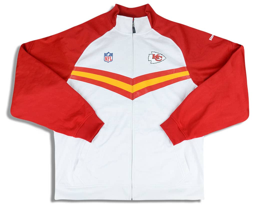 2011 Kansas City Chiefs Reebok Track Jacket XL