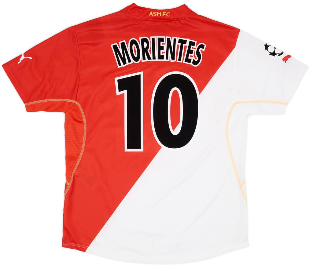 2004 Monaco Commemorative Home Shirt Morientes #10