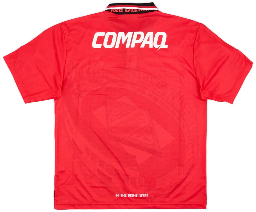 1997 Urawa Red Diamonds Home Shirt - 8/10 - (L)