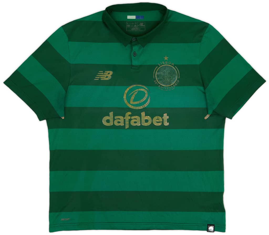 2017-18 Celtic 'Lisbon Lions 50th Anniversary' Away Shirt - 4/10 - (L)